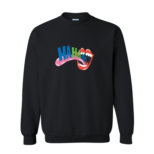 Crewneck “Langue HA HA HA”